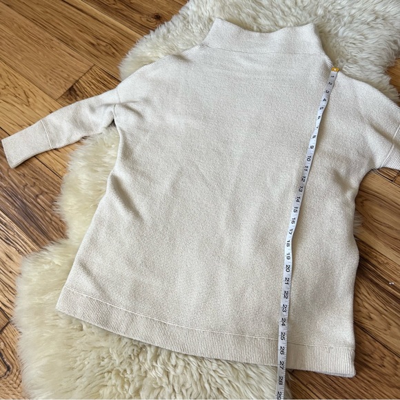 Free People Ottoman Slouchy Tunic Off White Small - Picture 3 of 6